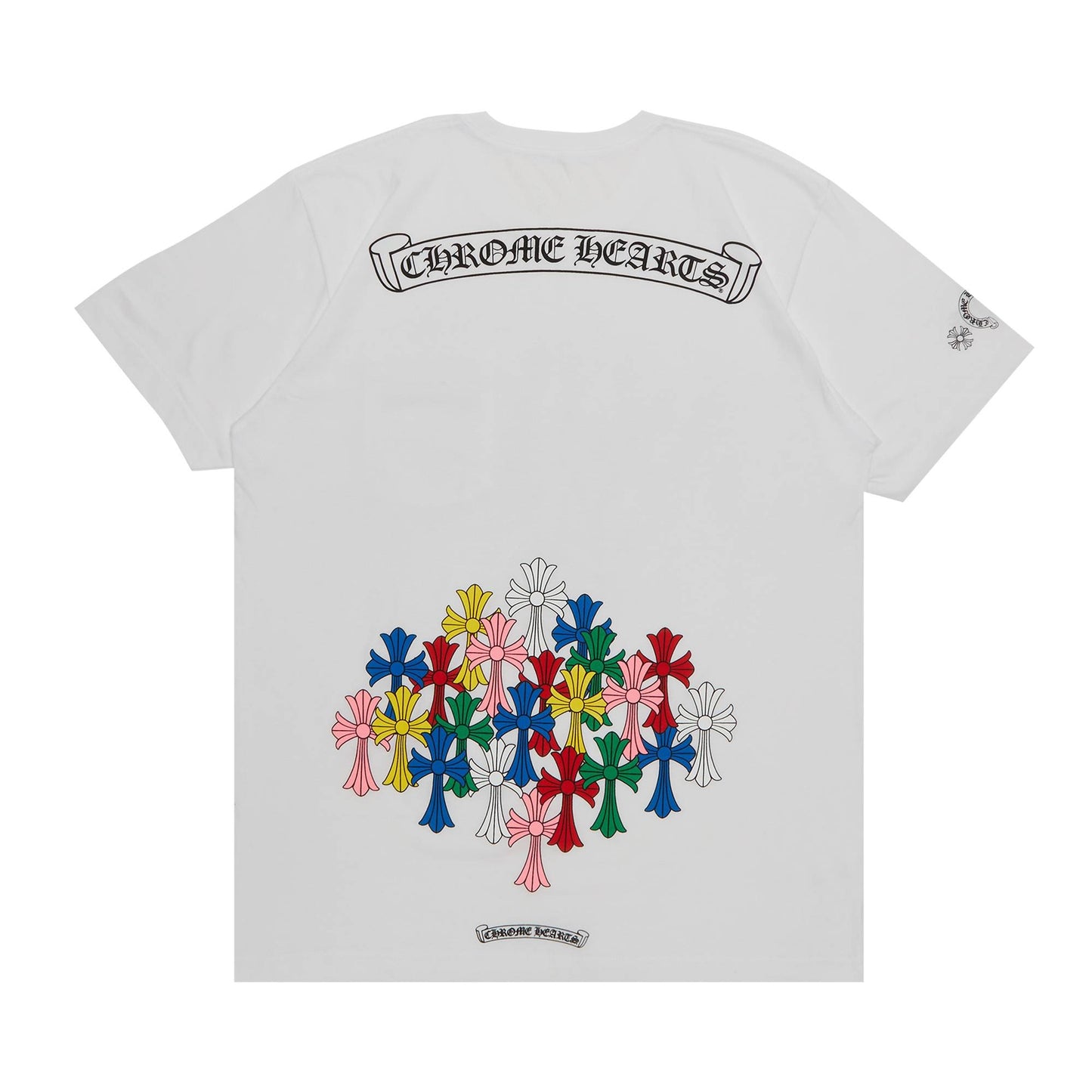 Chrome Hearts- Multi Color Cross T-Shirt