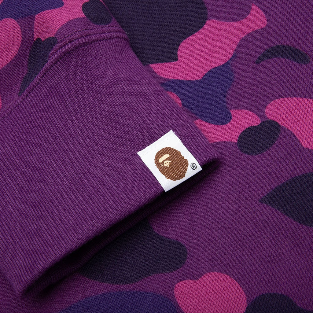 A BATHING APE®- Camo Shark Full Zip Hoodie