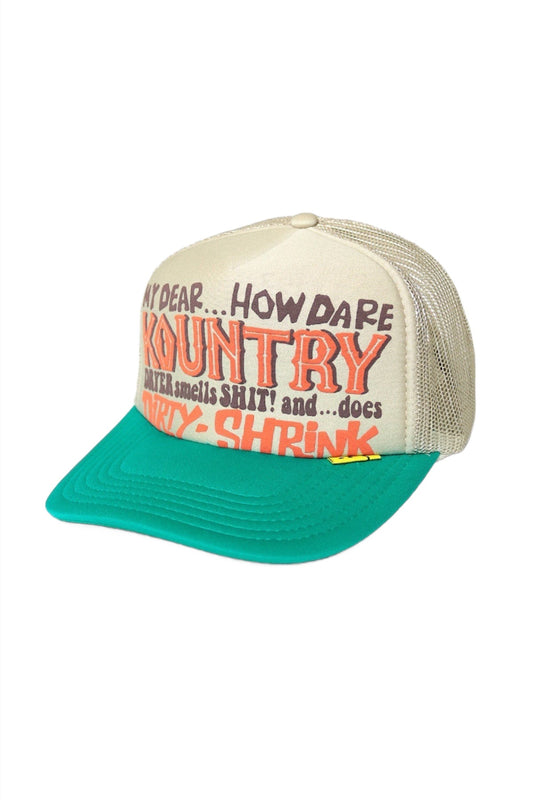 Kapital Kountry- Gorra de camionero encogida sucia